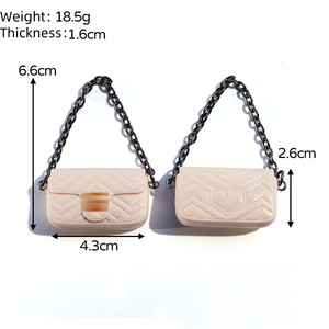Suministro al por Mayor de Adornos Encantadores de Resina para Bolsos, Fundas para Teléfonos, Llaveros, Casas de Juguete con Logotipo de Marca para Manualidades DIY - Product Image 4