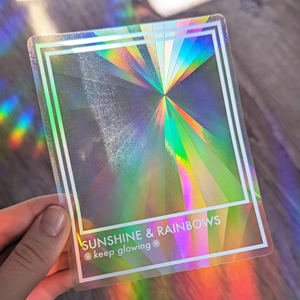 Conceptions luxueuses arc-en-ciel fabricant attrape-soleil autocollant <span class=keywords><strong>pour</strong></span> fenêtre décalcomanies oiseaux <span class=keywords><strong>Anti</strong></span> <span class=keywords><strong>Collision</strong></span> fenêtre autocollants - Product Image 1