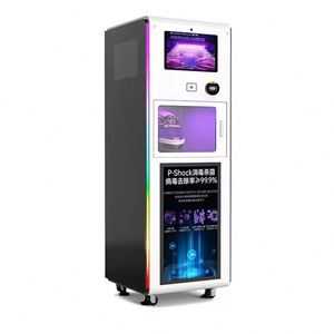 Máquina Expendedora Comercial de Lavado y Secado de Cascos Metálicos, Ecológica, Duradera, con Limpieza Automática, para Hoteles - Product Image 4