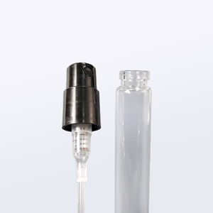 Tùy chỉnh mỏng attar hiển thị 2ml 3ml 5ml 10ml Parfum Mẫu Atomizer chai nước hoa thủy tinh với uốn bơm - Product Image 4