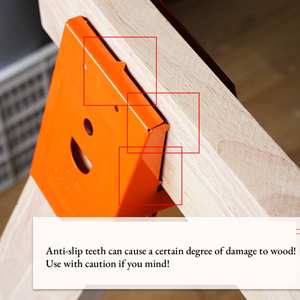 Supports <span class=keywords><strong>de</strong></span> cheval <span class=keywords><strong>de</strong></span> scie réglables <span class=keywords><strong>de</strong></span> haute qualité en acier durable pour les projets <span class=keywords><strong>de</strong></span> travail du bois - Product Image 3