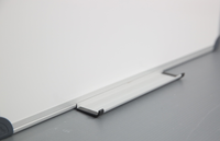 Tableau blanc magnétique effaçable en acier laqué pour réunions, formations et bureaux