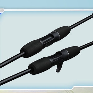 <span class=keywords><strong>Canne</strong></span> à pêche d'eau douce en verre de carbone à 2 sections Action M 1.65m 1.8m 2.1m <span class=keywords><strong>Canne</strong></span> à lancer pour perche basse - Product Image 4