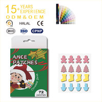 Dotdot Traitement de l'acné Soins de la peau Matériau de qualité médicale Patch hydrocolloïde coloré pour boutons d'acné