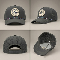 Gorra de Golf de 5 Paneles con Cordón, Parche con Logotipo Personalizado, Gorras de Béisbol Impermeables, Gorras Deportivas