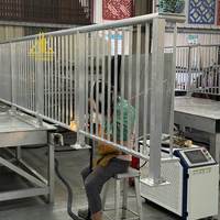 Rampe en aluminium soudé pour réservoir d'aération des eaux usées, extrudée sur mesure, usinée CNC, avec revêtement en poudre, directement de l'usine