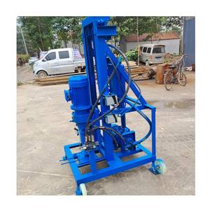 Mining Machinery diesel <b>Powered</b> Wheel Hydraulic Lifting <b>Drill</b> Pipe Pneumatic Water Well Drilling Rig for Sale - Product Image 3