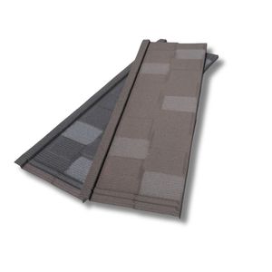 Teja de Acero Aluzinc con Recubrimiento de Piedra para Construcción de Granjas en <span class=keywords><strong>Sud</strong></span>áfrica, Panel de Techo con Aislamiento Térmico - Product Image 5