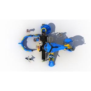 Sân chơi ngoài trời đồ chơi: leo núi và trượt kết hợp sân chơi thiết lập, thiết bị ngoài trời cho trẻ em - Product Image 6