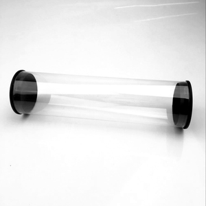 Fabrika özel küçük çaplı 41mm şeker plastik şeffaf ambalaj adet tüp - Product Image 5
