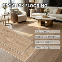 Revêtement de sol SPC HANLI 5MM écologique, revêtement de sol composite en pierre sans formaldéhyde pour la décoration intérieure