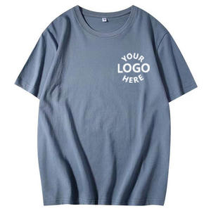 Vente en gros de t-shirts streetwear décontractés pour hommes, t-shirts à la mode imprimés à motifs vierges, en polyester/coton/fibre de bambou - Product Image 2