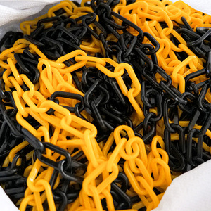 Bán chạy nhất bền 6/8/10 mét cam nhựa chuỗi cho đường Bộ an toàn <span class=keywords><strong>PE</strong></span> Chất liệu cảnh báo bài rào cản - Product Image 4