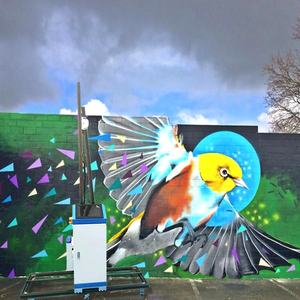 Imprimante murale verticale à encre UV à effet laser 3D parfait pour les arts et les peintures murales publicitaires sur verre/bois/céramique - Product Image 3