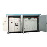 Poste de transformation préfabriqué pour la distribution d'énergie industrielle 10kV 630kVA 800kVA avec armoire de commutation GGD pour projets énergétiques