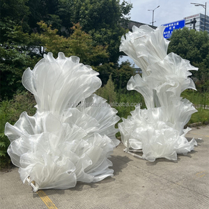 <span class=keywords><strong>E</strong></span>-761 Set Arco Nuziale Moderno Personalizzato con Fiori in Seta <span class=keywords><strong>e</strong></span> Pizzo per Decorazioni di Sfondo Matrimoniale <span class=keywords><strong>e</strong></span> Feste - Product Image 1
