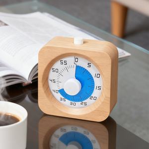 Custom Color <span class=keywords><strong>Game</strong></span> Cube Minimalistisch Hout Digitaal 60 Minuten Analoog Geluid Aftellen Pomodoro Koken Visuele <span class=keywords><strong>Timer</strong></span> En Temporizador - Product Image 3