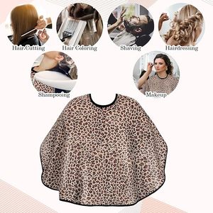 ผ้าคลุมทำผมแบบกันน้ำ ยี่ห้อ Beckon Custom Nylon Eco-Friendly สำหรับร้านทำผม ซาลอน ช่างตัดผม และช่างทำผมสั้น - Product Image 4