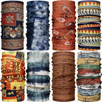 BSBH En gros Bandana vintage pour homme, cache-cou de vélo, protection solaire, tube de cou, accessoire de sport multifonction personnalisé