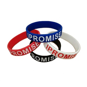 Pulseras de Silicona Personalizadas de Alta Calidad al por Mayor, Hermosos Regalos Promocionales, Pulseras de Goma Impresas - Product Image 1