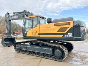Korea Made Hyundai HX360L Hydraulic Crawler Excavator 36Ton Hyundai Low Price <b>Machinery</b> Excavator Equipment - Product Image 3