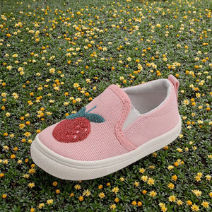Scarpe Sportive Casual da Bambina Primavera 2026, Traspiranti, Slip-On, Tomaia in Cotone, Suola in TPR, Fodera in Vera Pelle, EVA - Product Image 2