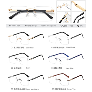 MS 91727 Newest Square Frame Anti-Blue Light <strong>Glasses</strong> Transparent PC Frame Fashion Luxury Eyeglasses Photochromic Photogray Woman - Product Image 6