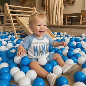 Conjunto de Ropa Casual de Verano para Bebés y Niños Pequeños, con Diseño de Letras MAMAS, MOQ Bajo, Fabricación Personalizada - Product Image 1