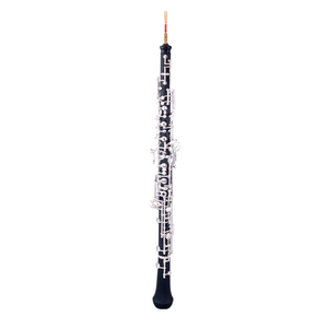C Tone ébène Matériau <span class=keywords><strong>Hautbois</strong></span> Clés argentés <span class=keywords><strong>Instrument</strong></span> à vent <span class=keywords><strong>Hautbois</strong></span> - Product Image 1