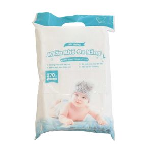 270 lingettes sèches en tissu non tissé, naturelles, organiques, biodégradables, pour bébés, du Vietnam, prix avantageux - Product Image 1