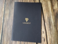 Carpeta de presentación impresa personalizada, carpeta de impresión Offset, impresión de presentación