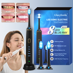Glorysmile intelligente spazzolino da denti a Led automatico spazzolino da denti impermeabile rotante elettrico con testine per spazzolino da denti - Product Image 3