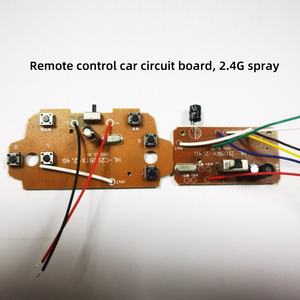 Carte de contrôle et <span class=keywords><strong>circuit</strong></span> imprimé PCB pour voiture télécommandée mécanique OEM USB 2.4G Spray 27M 4 canaux - Product Image 2