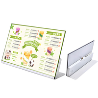 Pantalla LCD de 23.8 Pulgadas para Tiendas Minoristas, Pantalla Publicitaria para Restaurantes, Menús Digitales, Tableta de Escritorio, Señalización Digital