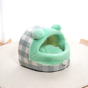Doux chat lit chaud panier <span class=keywords><strong>pour</strong></span> animaux de compagnie confortable chaton chaise longue <span class=keywords><strong>coussin</strong></span> chat maison tente <span class=keywords><strong>très</strong></span> doux petit <span class=keywords><strong>chien</strong></span> tapis sac - Product Image 2
