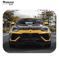Capot moteur en fibre de carbone sèche style 101 pour Lamborghini Urus S 2022+ Kit de conversion amélioré