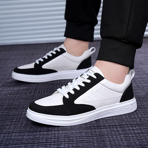 รองเท้าผ้าใบแฟชั่น <span class=keywords><strong>5</strong></span> สีดั้งเดิม ปรับแต่งโลโก้ได้ หนังแท้ พื้นยาง ใส่ได้ทุกวัน สไตล์ลำลอง กีฬา รองเท้าเดินสำหรับผู้ชาย - Product Image 4