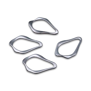 Heteroideusラウンドサークルバックル女性ファッションデザインベルトバックル下着ブラバックル下着アクセサリー - Product Image 3