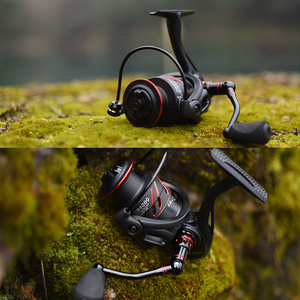 รอกสปินนิ่ง <span class=keywords><strong>LINNHUE</strong></span> รุ่น GS2000-7000 แกนโลหะ อัตราทด 5.0:1 แรงต้านสูงสุด 10 กก. รอกตกปลา รอกตกปลาคาร์พ รอกตกปลาทะเล - Product Image 5