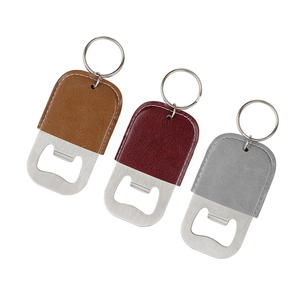 Customizable Metal Keychain Bottle Opener Portable Small Gift Personalized Laser Engraved Logo Promotional Party Supplies