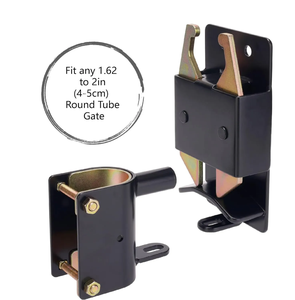 Nhiệm Vụ Nặng Nề 2 Cách Trang Trại Cổng <span class=keywords><strong>Latch</strong></span> Cho Kim Loại Cổng Chăn Nuôi Gia Súc Hai Cách Hàng Rào Cổng Chốt Ngựa Corrals Trang Trại - Product Image 3