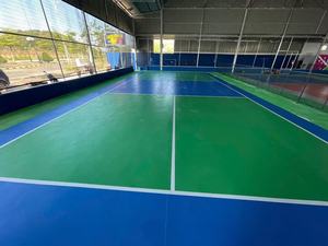 Revêtement de sol de terrain de pickleball en PVC, dalles modulaires d'extérieur, antidérapantes, durables, résistantes aux intempéries, écologiques, amortissantes - Product Image 6