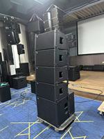Sistem Line Array Audio Outdoor Berdaya Tinggi 10 Inch untuk Gereja, Impedansi 8ohm, Speaker Panggung dengan Panduan Pabrik