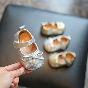 Chaussures Mary Jane pour bébés filles, semelle souple, décor avec nœud, chaussures pour premiers pas, antidérapantes, chaussures de princesse, été - Product Image 2