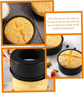 Bandeja Redonda Antiadherente <span class=keywords><strong>para</strong></span> Pizza con Orificio Central, de Acero al Carbono, <span class=keywords><strong>para</strong></span> Hornear con Calor Uniforme, Utensilio <span class=keywords><strong>para</strong></span> Hornear Pizza Casera - Product Image 6