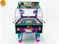 Machine de jeu d'arcade Kung Fu Football à monnayeur pour 2 joueurs, table de baby-foot avec jeu de récompense pour centre de jeux