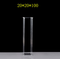 KE-FS01 en gros acrylique fleur de mariage stand clair présentoir Table pièce maîtresse acrylique fleur stands pour événement fête décor