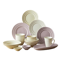 Plat à soupe en porcelaine de haute qualité, compatible micro-ondes, design moderne et minimaliste, origine Chine, usage domestique et commercial