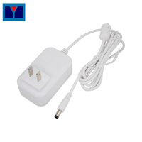 Adaptateur secteur AC/DC 12V 2A 24W en matériau PC, multi-prises pour caméra de vidéosurveillance et accessoires électroniques