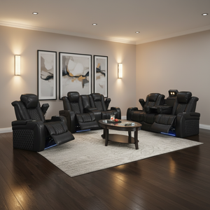 Canapé inclinable avec appuie-tête électrique, convertible, en éponge, réglable, ergonomique, pour salon, appartement, hôtel, <span class=keywords><strong>design</strong></span> moderne, home cinéma - Product Image 3
